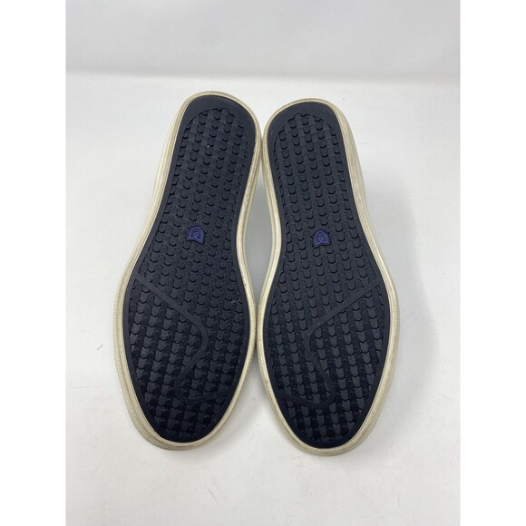 Rothy's Shoes Mens Size 6 Womens 7.5 Blue Lace Up Knit Low Top Casual Sneakers - Picture 10 of 12